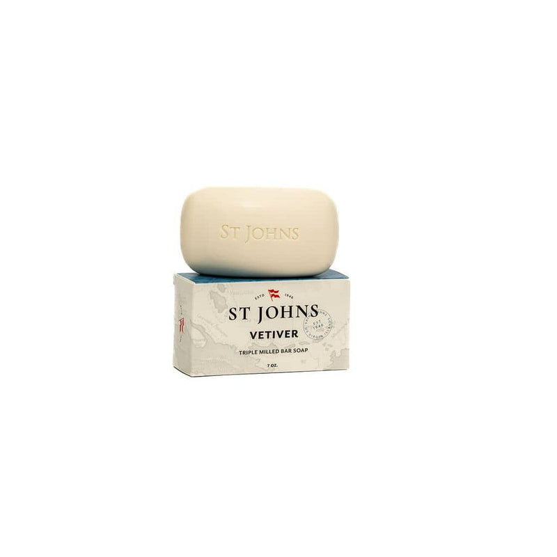 St Johns Fragrance Co LLC™ Vetiver Bar Soap Soap Light Gray