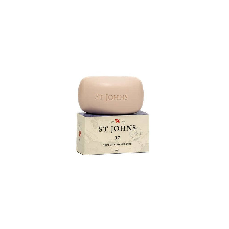St Johns Fragrance Co LLC™ 77 Bar Soap Soap Light Gray
