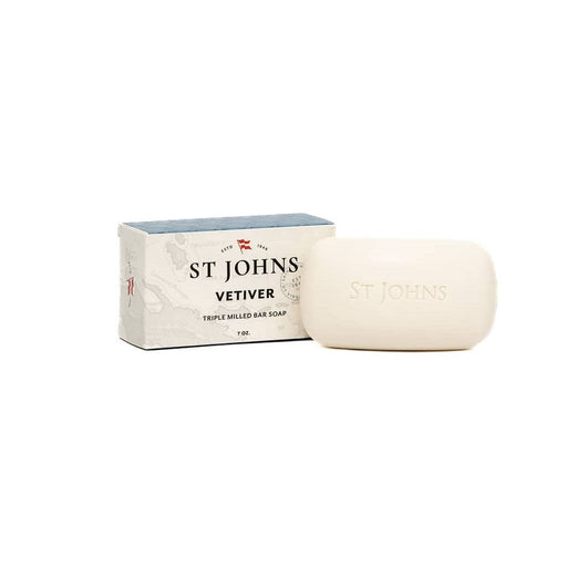 St Johns Fragrance Co LLC™ Vetiver Bar Soap Soap Antique White