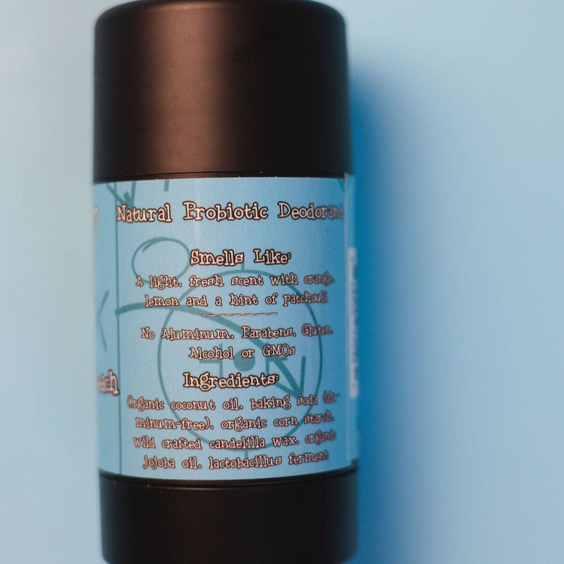 Dirty Dangles Hockey 2 Games on the Beach - Natural Hockey Deodorant Deodorant Light Steel Blue