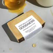 Soaplandia Soap Store Goat Milk & Honey Goodness Soap, Unscented Bar Soap Gray