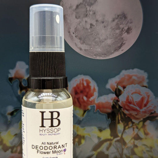 Hyssop Beauty Apothecary L.L.C. Aluminum-Free Deodorant: Flower Moon by stina Travel Size Deodorant Dark Slate Gray