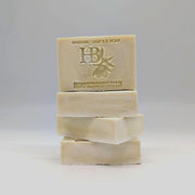 Hyssop Beauty Apothecary L.L.C. Organic Castile Soap Bar - Unscented Bar Soap Gray
