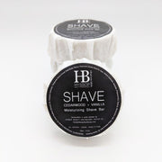 Hyssop Beauty Apothecary L.L.C. Moisturizing Shave Bar (Cedarwood + Vanilla) Shaving Cream White Smoke