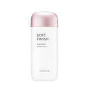 AsiaBeautyMall Missha All Around Safe Block Soft Finish Sun Milk SPF50+ PA+++ Sunscreen White Smoke