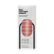 laurenbbeauty Soft Pink Gradient Embellished Gel Nail Wrap Nail Art Kits & Accessories Light Gray