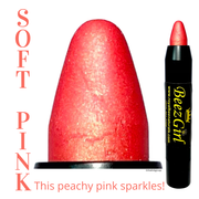 Honey Bee BeezGirl Essential Lipstick Pencil Beauty White Smoke Soft Pink