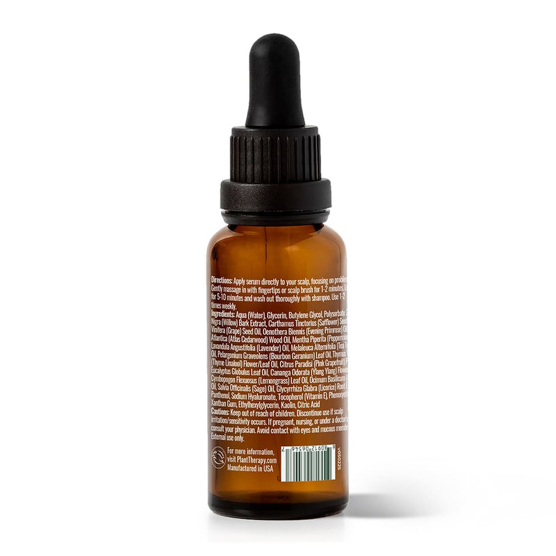 Plant Therapy Soothe & Detoxify Scalp Serum Hair & Skin Care White Smoke 1 oz