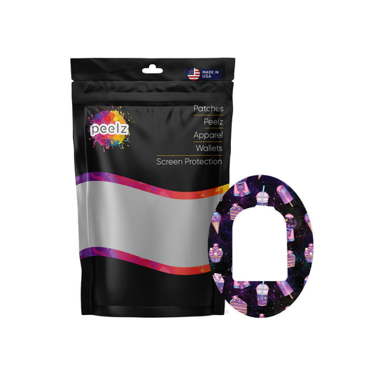Peelz Space Candy Pod Patch Tape - Pump Peelz Patch Medical Tape White Smoke 12-Pack (Set of 12 Patches)