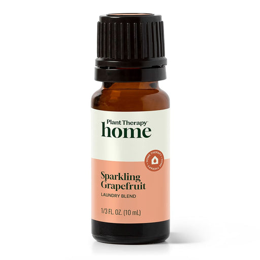 Plant Therapy Sparkling Grapefruit Laundry Essential Oil Blend Household White Smoke 10 mL