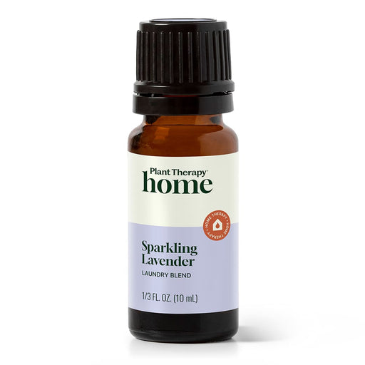 Plant Therapy Sparkling Lavender Laundry Essential Oil Blend Household White Smoke 10 mL