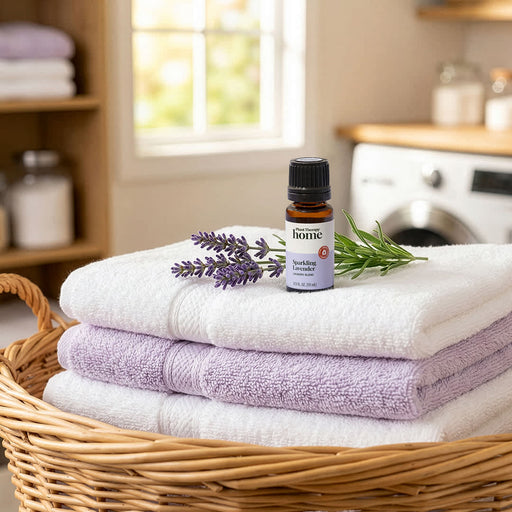 Plant Therapy Sparkling Lavender Laundry Essential Oil Blend Household Lavender 10 mL,30 mL