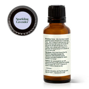 Plant Therapy Sparkling Lavender Laundry Essential Oil Blend Household White Smoke 10 mL,30 mL