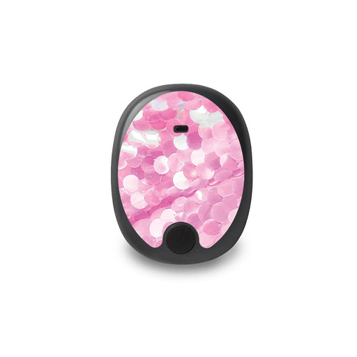Peelz Sparkly Sequins Eversense Smart Transmitter Peelz/Stickers White Smoke
