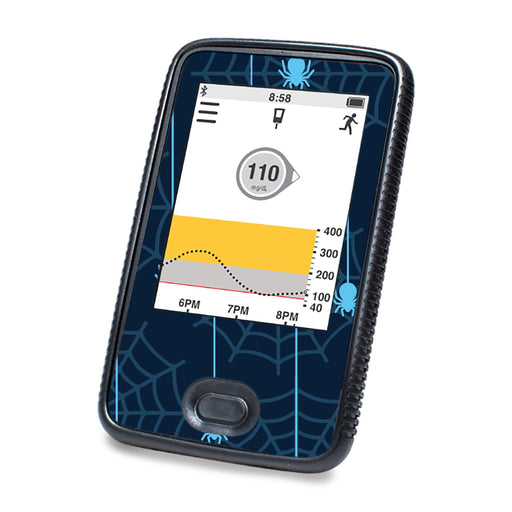 Peelz Spider DEXCOM G6 Touchscreen Receiver Peelz/Stickers White Smoke