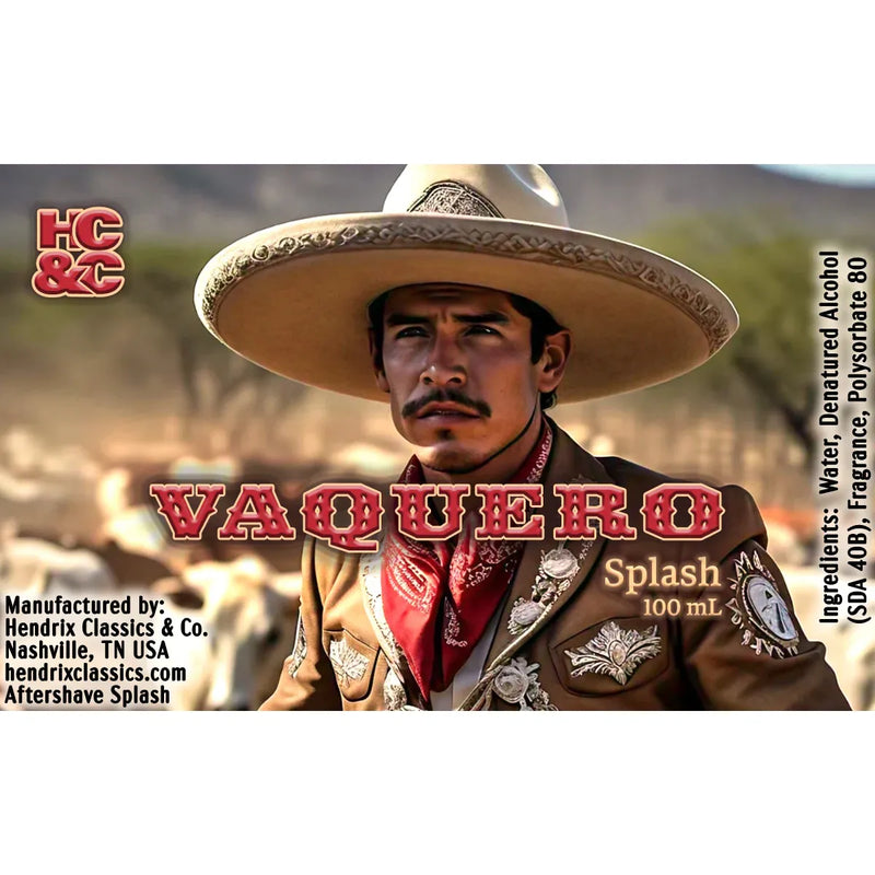 Hendrix Classics & Co HC&C Vaquero Shaving Collection Shaving kit Dark Olive Green Aftershave Splash 100ml