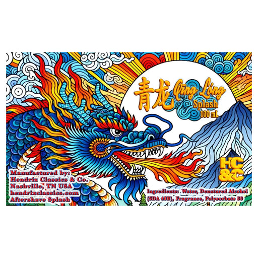 Hendrix Classics & Co HC&C Qing Long Shaving Collection Shaving Kit White Smoke Aftershave Splash 100ml