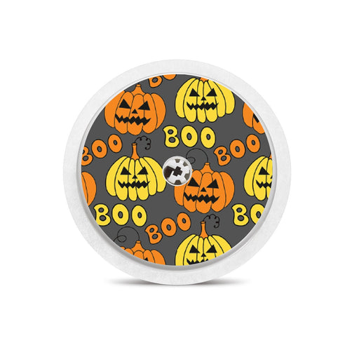 Peelz Spooked Freestyle Libre 2 Peelz/Stickers White Smoke Sensor Only