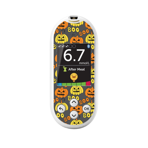 Peelz Spooked for OneTouch Verio Reflect Glucometer Peelz/Stickers White Smoke