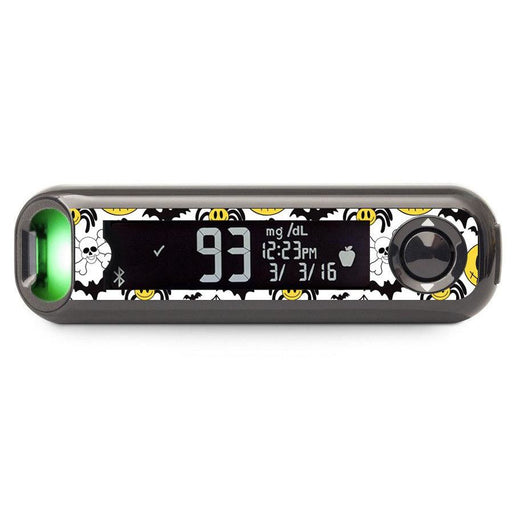 Peelz Spooky Season Bayer Contour© Next One Glucometer Peelz/Stickers Dark Slate Gray
