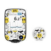 Peelz Spooky Season Freestyle Libre 2 Peelz/Stickers White Smoke Receiver + Sensor