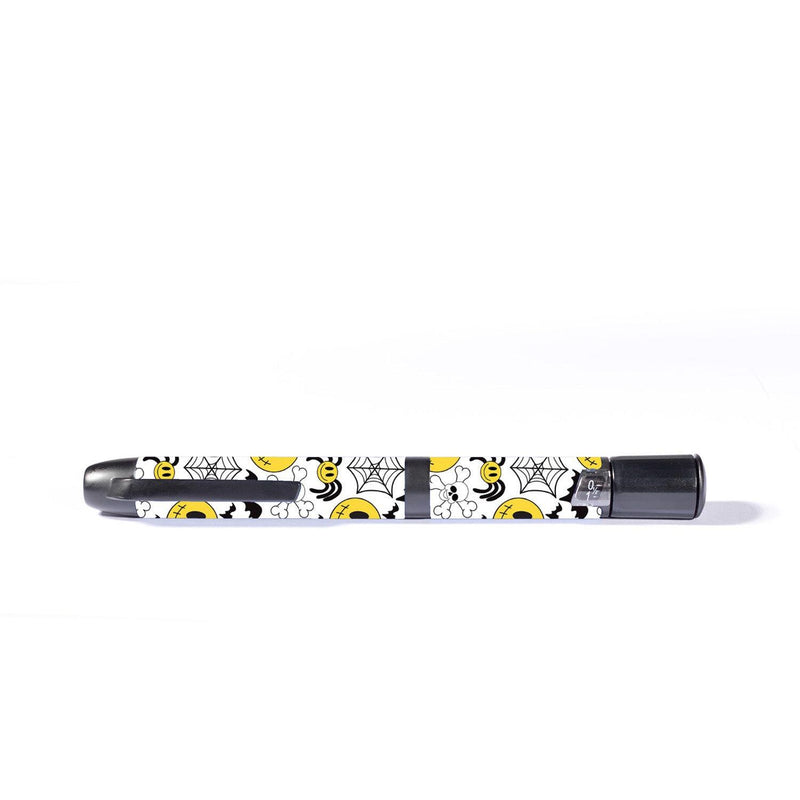Peelz Spooky Season InPen - Smart Insulin Pen Peelz/Stickers White Smoke