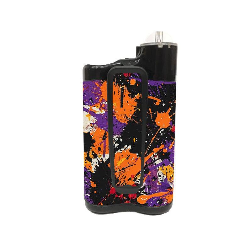 Peelz Spooky Splatter for Medtronic MiniMed 770G & 780G Peelz/Stickers White Smoke Whole System Peelz (front back + clip),Front Peelz,Back and Clip Peelz
