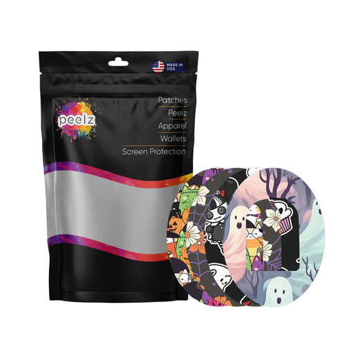 Peelz Spooky Variety Pod Patch Tape - Pump Peelz Patch Medical Tape White Smoke 12-Pack (Set of 12 Patches),4-Pack (Set of 4 Patches)