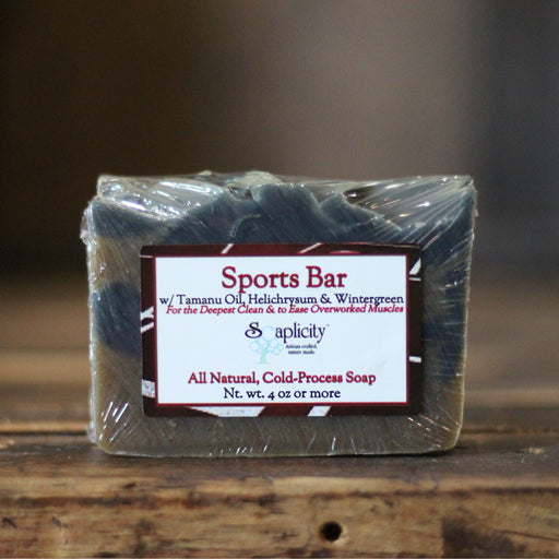 Soaplicity Rejuvenate Sports Bar Soap Soap Bar Dark Slate Gray Default Title