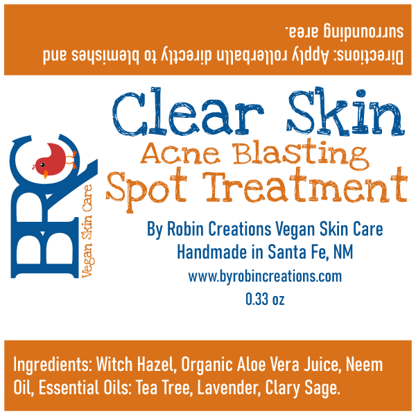 By Robin Creations Clear Skin Acne Blasting Face & Body Spot Treatment Acne Treatments & Kits Black 1 Bottle,3 Bottles