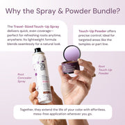 Style Edit Blonde Perfection Root Touch Up Powder and Spray Duo Gift Set White Smoke Light Blonde,Dark Blonde,Medium Blonde