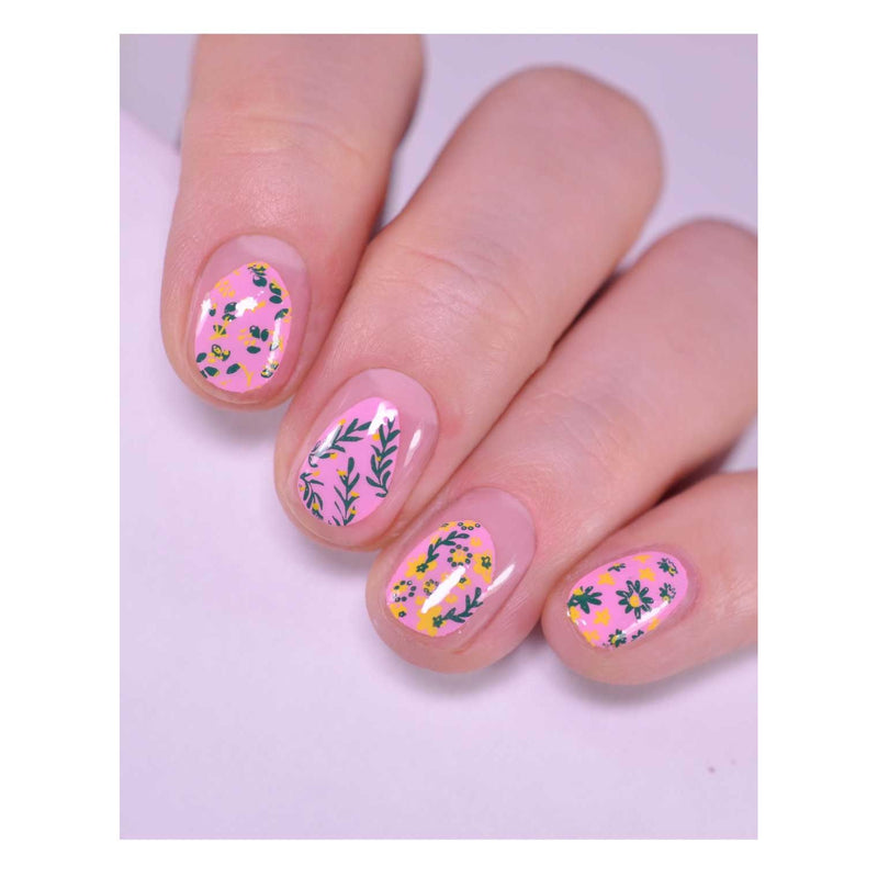 UberChic Beauty Springtime In The Country Stamping Plate Thistle