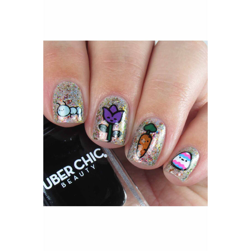 UberChic Beauty Spring Kawaii Layers Stamping Plate Rosy Brown