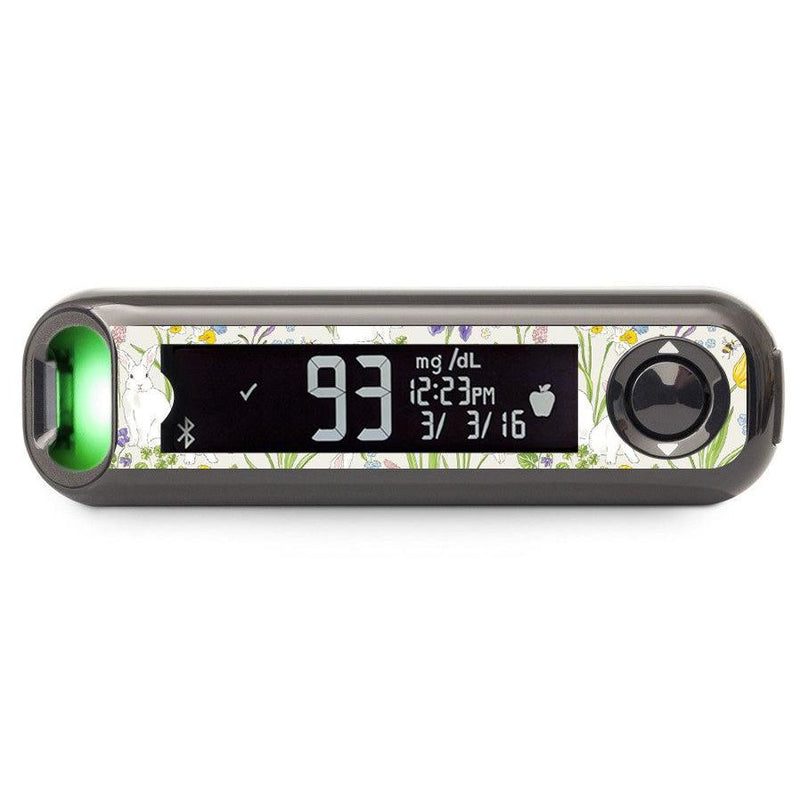 Peelz Springtime Bayer Contour© Next One Glucometer Peelz/Stickers Dark Slate Gray