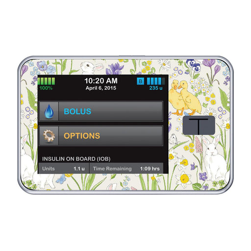 Peelz Springtime for Tandem t:slim Peelz/Stickers Black