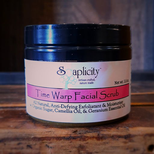 Soaplicity Time Warp Facial Scrub for Mature Skin Facial Scrub Dark Slate Gray