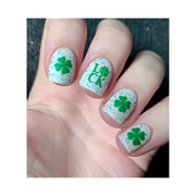 UberChic Beauty St Patrick's Day-02 Stamping Plate Gray