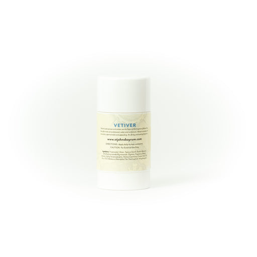 St Johns Fragrance Co LLC™ Vetiver Aluminum Free Deodorant Deodorant White Smoke