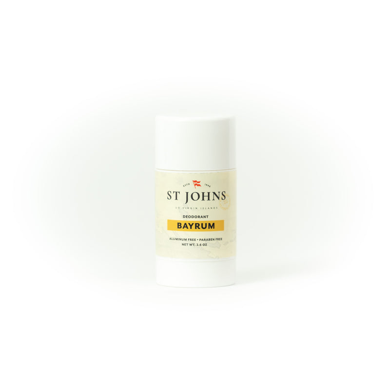 St Johns Fragrance Co LLC™ Bay Rum Aluminum Free Deodorant Deodorant White Smoke