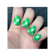 UberChic Beauty St Patrick's Day-03 Stamping Plate Gray