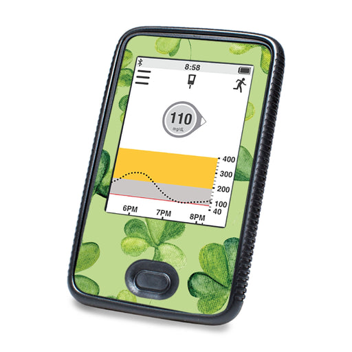 Peelz St. Patrick's Day Designed for DEXCOM G6 Touchscreen Receiver Peelz/Stickers White Smoke