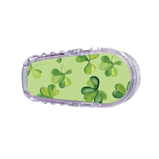 Peelz St. Patrick's Day Sticker Designed for the DEXCOM Transmitter Peelz/Stickers White Smoke G6