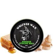 Badass Beard Care Badass Mustache Wax WAX Black BABC