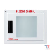 True Rescue Standard Surface Mounted Cabinet Cabinet Light Gray Small / Alarmed