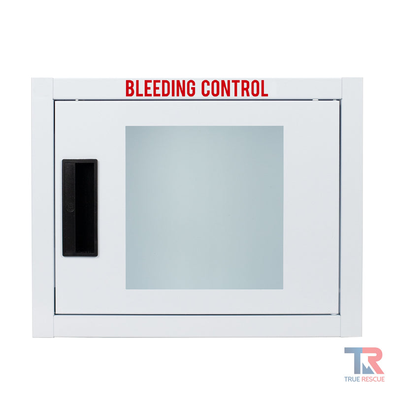 True Rescue Standard Surface Mounted Cabinet Cabinet Light Gray Small / Non-Alarmed