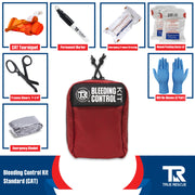 True Rescue Bleeding Control Kit by True Rescue Bleeding Control Kit Midnight Blue Standard Kit / C-A-T  Gen 7 Tourniquet / Orange