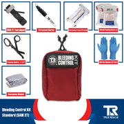 True Rescue Bleeding Control Kit by True Rescue Bleeding Control Kit Dark Slate Gray Standard Kit / SAM XT Tourniquet / Black