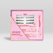 Pink Purée DIY Lash Starter Kit Misty Rose Cat Eye,Doll Eye