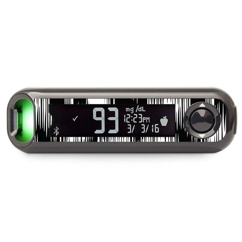 Peelz Static Interference Bayer Contour© Next One Glucometer Peelz/Stickers Black