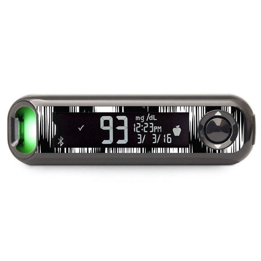 Peelz Static Interference Bayer Contour© Next One Glucometer Peelz/Stickers Black